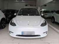 Usata Tesla Model Y Long Range AWD 324 kW (441 CV) 2022 Bianco perla micalizzato SUV