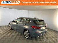 Usata BMW 120 Luxury Line 190 CV (139 kW) 2019 Grigio Utilitaria
