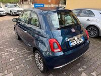 Usata Fiat 500 Lounge 95 CV (69 kW) 2018 Blu Utilitaria