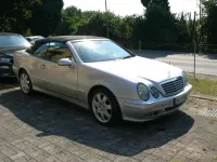 Usata Mercedes CLK200 Avantgarde 163 CV (119 kW) 2003 Argento Cabrio