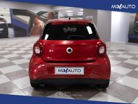 Usata Smart ForFour Passion 71 CV (52 kW) 2017 Rosso Utilitaria