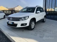Usata VW Tiguan Trendline 110 CV (80 kW) 2013 Bianco SUV