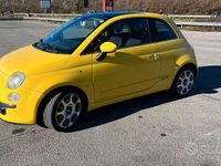 Usata Fiat 500 Sport 101 CV (74 kW) 2008 Giallo Berlina