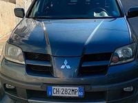 Usata Mitsubishi Outlander 136 CV (100 kW) 2003 Grigio SUV