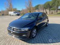 Usata VW Polo R-line 95 CV (69 kW) 2022 Nero Berlina