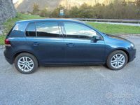 Usata VW Golf VI Highline 122 CV (89 kW) 2010 Blu Utilitaria