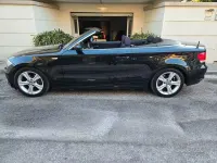 Usata BMW 118 Cabriolet 143 CV (105 kW) 2009 Nero Cabrio