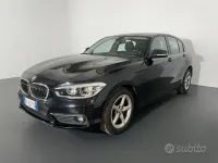 Usata BMW 116 Advantage 116 CV (85 kW) 2015 Nero Utilitaria