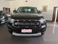 Usata Ford Ranger Limited 170 CV (125 kW) 2022 Nero Pick-up