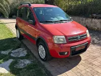 Usata Fiat Panda 4x4 Climbing 60 CV (44 kW) 2008 Rosso Utilitaria