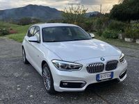 Usata BMW 116 Efficient Dynamics 116 CV (85 kW) 2018 Bianco Utilitaria