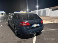 Usata Peugeot 308 Allure 115 CV (84 kW) 2014 Blu Station wagon