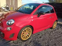Usata Abarth 595 Custom 135 CV (99 kW) 2014 Rosso Utilitaria