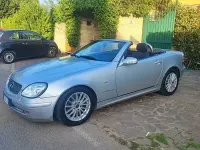 Usata Mercedes SLK200 192 CV (141 kW) 2001 Grigio Cabrio