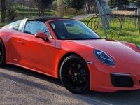 Usata Porsche 991 286 CV (210 kW) 2016 Arancione Coupé