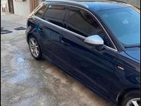 Usata Audi A3 S-Line 116 CV (85 kW) 2019 Blu Berlina