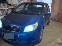 Usata Chevrolet Aveo 84 CV (61 kW) 2009 Bluazzurro Berlina