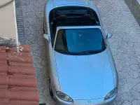 Usata Mazda MX5 110 CV (80 kW) 1999 Grigio Cabrio