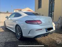 Usata Mercedes C180 Premium 156 CV (114 kW) 2022 Bianco Coupé