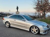 Usata Mercedes CLK500 Avantgarde 306 CV (225 kW) 2002 Grigio Coupé