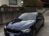 Usata BMW 520 Sport Line 184 CV (135 kW) 2019 Blu/azzurro Berlina