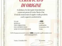 Usata Fiat 500C 22 CV (16 kW) 1953 Grey / pastello Cabrio