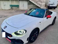 Usata Abarth 124 Spider 170 CV (125 kW) 2017 Bianco Cabrio