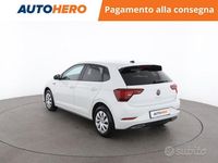 Usata VW Polo R-line 110 CV (80 kW) 2022 Bianco Utilitaria