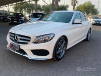 Usata Mercedes C220 Premium 170 CV (125 kW) 2018 Bianco Berlina