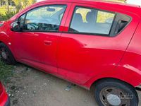 Usata Chevrolet Spark 68 CV (50 kW) 2012 Rosso Utilitaria