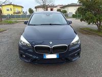 Usata BMW 218 Active Tourer Advantage 150 CV (110 kW) 2016 Blu Monovolume