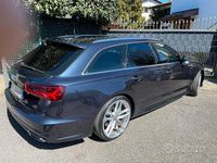Usata Audi A6 S-Line 272 CV (200 kW) 2015 Nero Station wagon