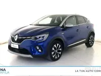 Usata Renault Captur Techno 91 CV (66 kW) 2024 Blu tetto grigio chiaro SUV