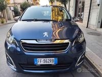 Usata Peugeot 108 Allure 69 CV (50 kW) 2016 Blu Utilitaria