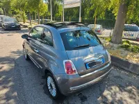 Usata Fiat 500 Lounge 69 CV (50 kW) 2009 Grigio Cabrio