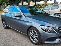 Usata Mercedes C200 136 CV (100 kW) 2017 Grigio Station wagon