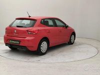 Usata Seat Ibiza Reference 90 CV (66 kW) 2022 Rosso Utilitaria