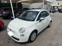 Usata Fiat 500 69 CV (50 kW) 2009 Bianco Cabrio