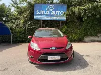 Usata Ford Fiesta Titanium 90 CV (66 kW) 2009 Rosso Berlina