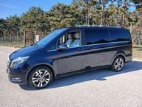 Usata Mercedes V250 Premium 190 CV (139 kW) 2018 Blu/azzurro Monovolume