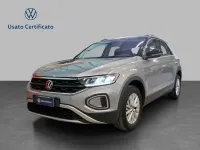 Usata VW T-Roc Life 110 CV (80 kW) 2023 Pyrit silver metallizzato nero SUV