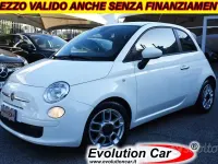 Usata Fiat 500 Sport 69 CV (50 kW) 2009 Bianco pastello Cabrio