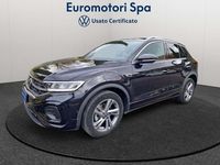 Usata VW T-Roc R-line 150 CV (110 kW) 2023 Nero SUV