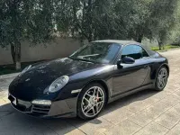 Usata Porsche 997 385 CV (283 kW) 2009 Nero Cabrio