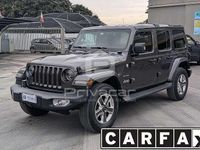 Usata Jeep Wrangler Unlimited Sahara 200 CV (147 kW) 2018 Grigio SUV