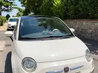 Usata Fiat 500 69 CV (50 kW) 2010 Bianco Utilitaria