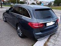 Usata Mercedes C220 170 CV (125 kW) 2015 Grigio Station wagon