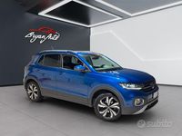 Usata VW T-Cross Advance 110 CV (80 kW) 2022 Blu SUV
