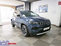 Usata Jeep Compass Limited 190 CV (139 kW) 2021 Blu SUV