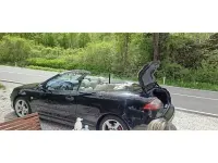 Usata Saab 9-3 150 CV (110 kW) 2007 Nero Cabrio